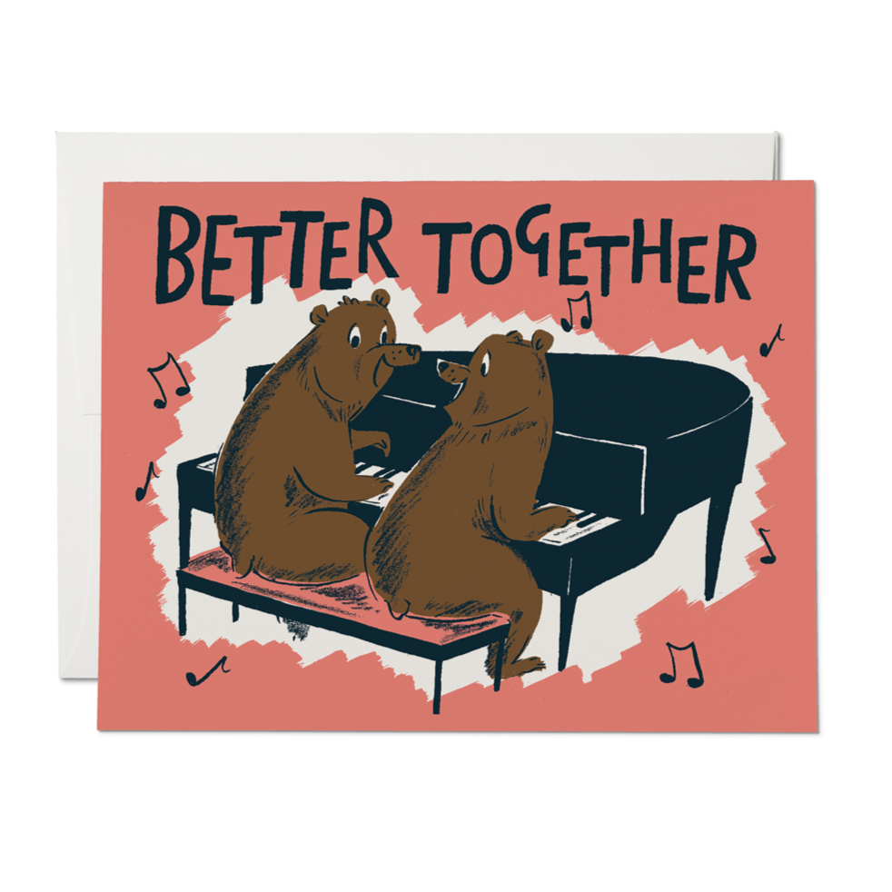 Better Together Bears Card