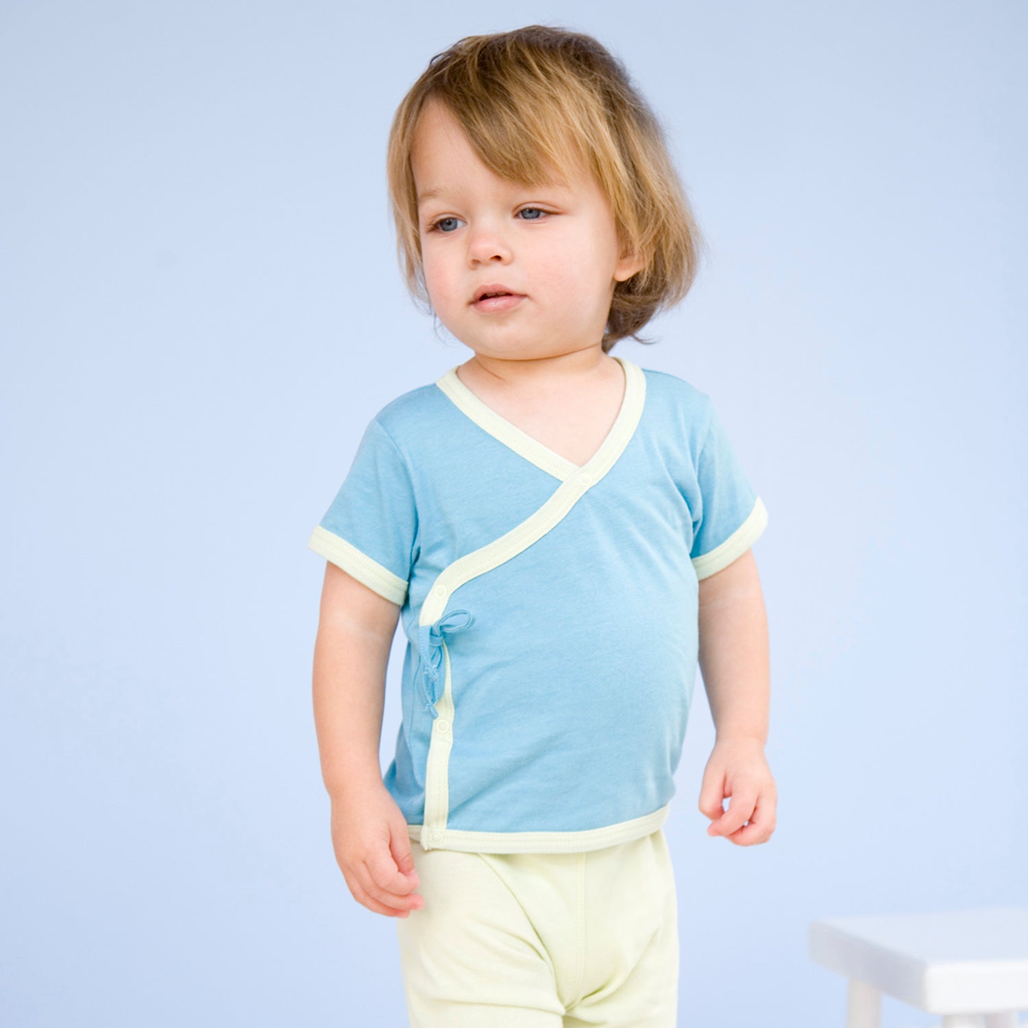 Baby Soy Kimono Tee in Ocean