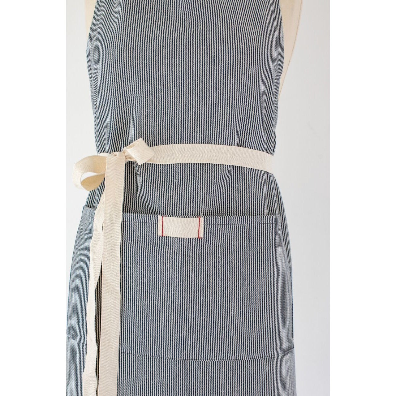 Millworks Collection Railroad Stripe Adult Apron