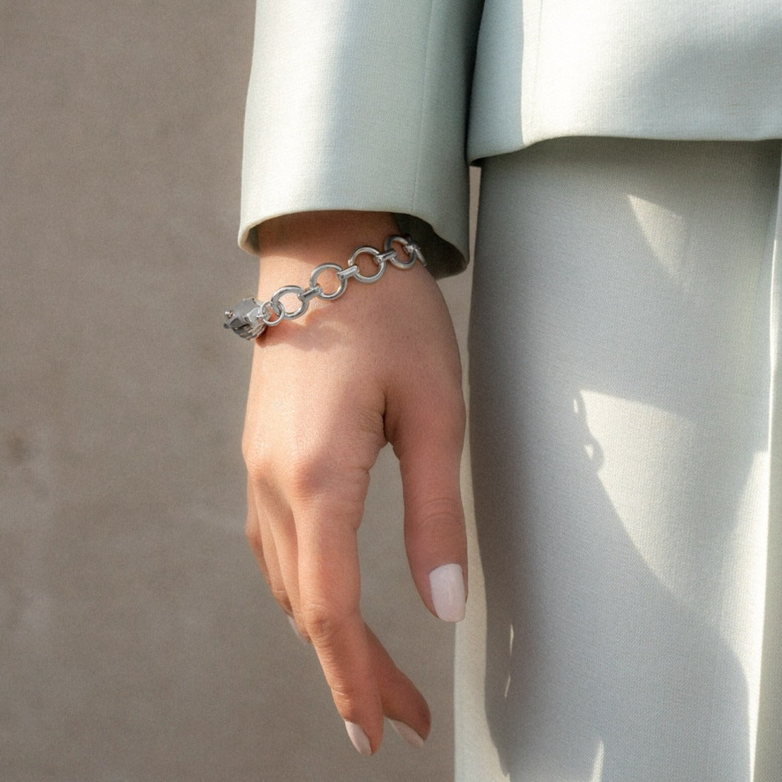 Gentlewoman's Agreement Bracelet in Silver