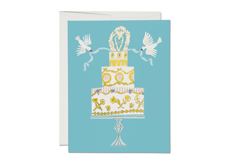 Love Wedding Cake Card