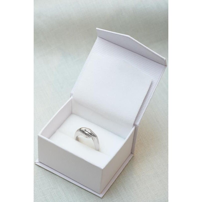 Gentlewoman's Agreement Ring in Silver