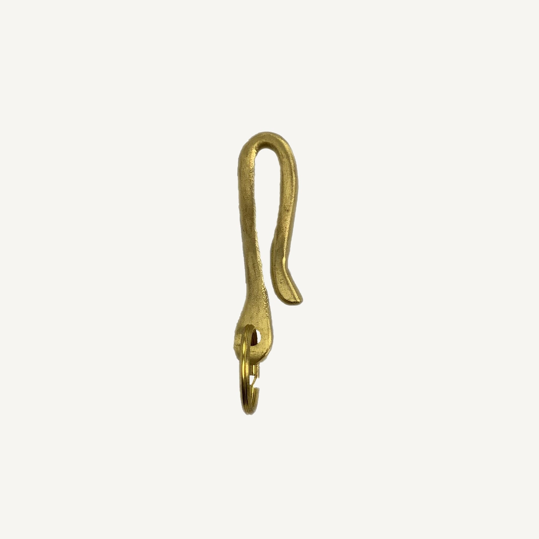 Brass Hook Key Ring