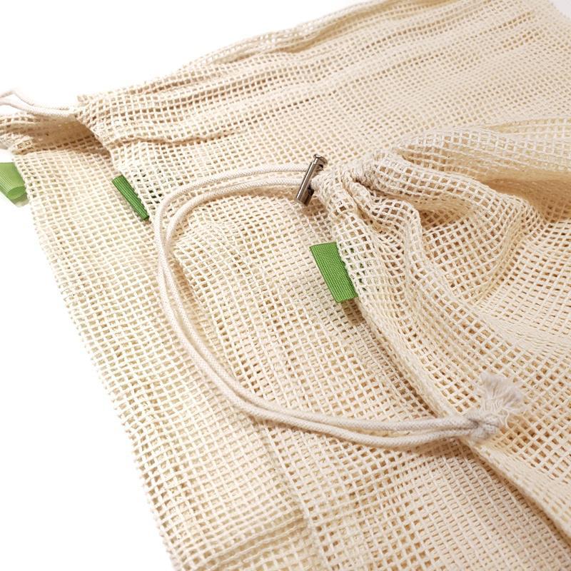 Cotton Mesh Produce Bags