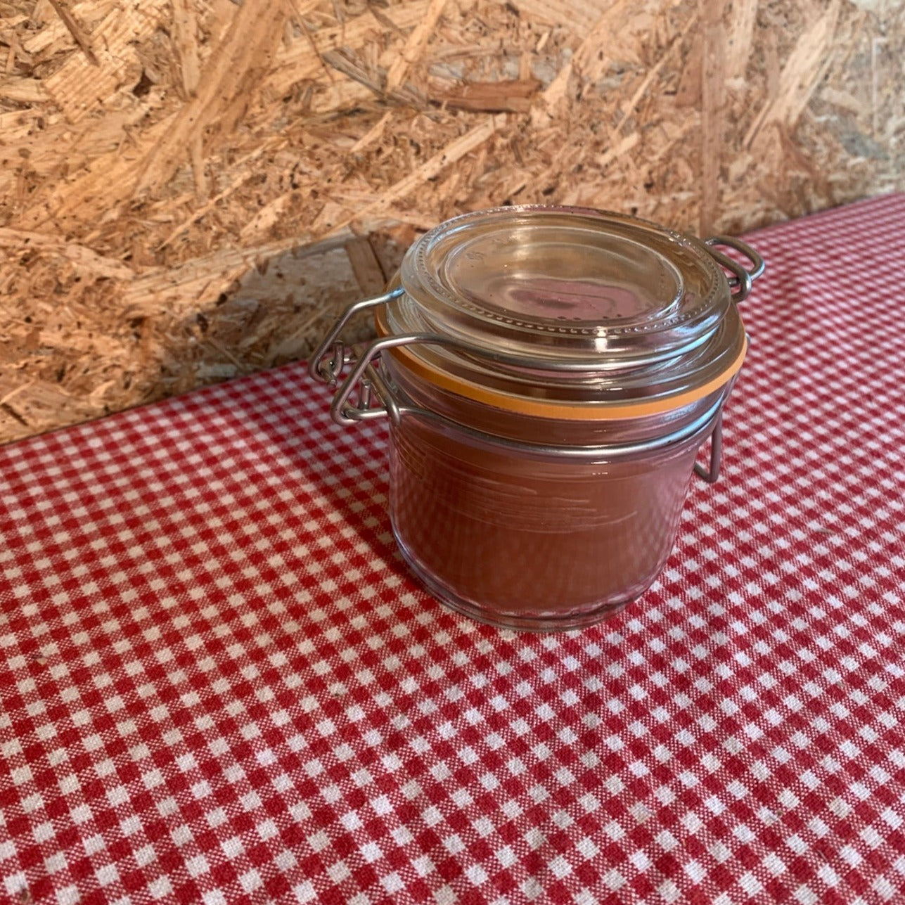 French Artisanal Beeswax Glass Jar Candle