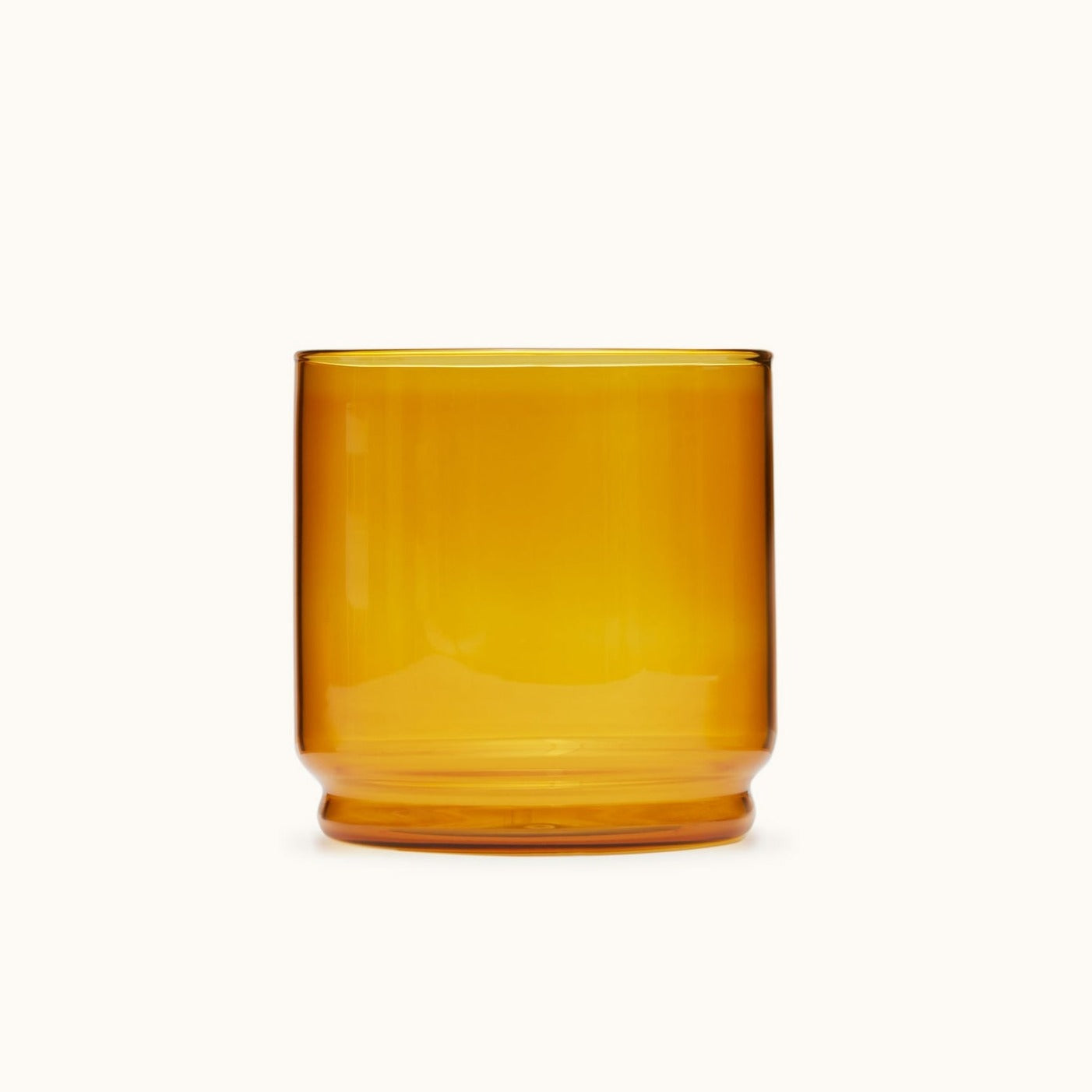 Decca Amber Stackable Drinking Glass