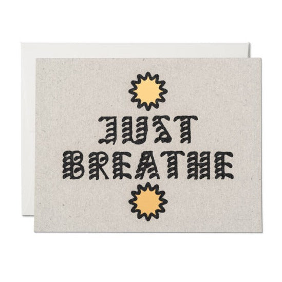 Just Breathe Card