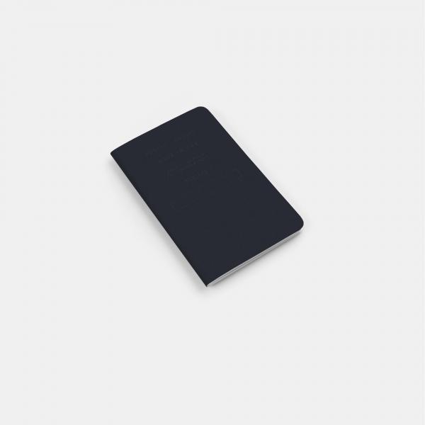 Embossed Pocket Notebook in Night Shift