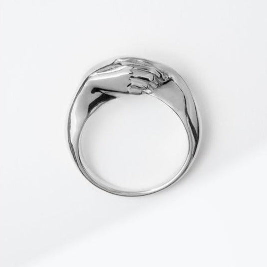 Gentlewoman's Agreement Ring in Silver