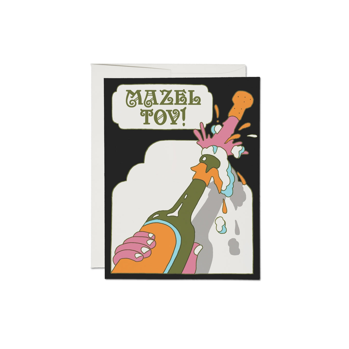 Mazel Tov Congratulations Greeting Card