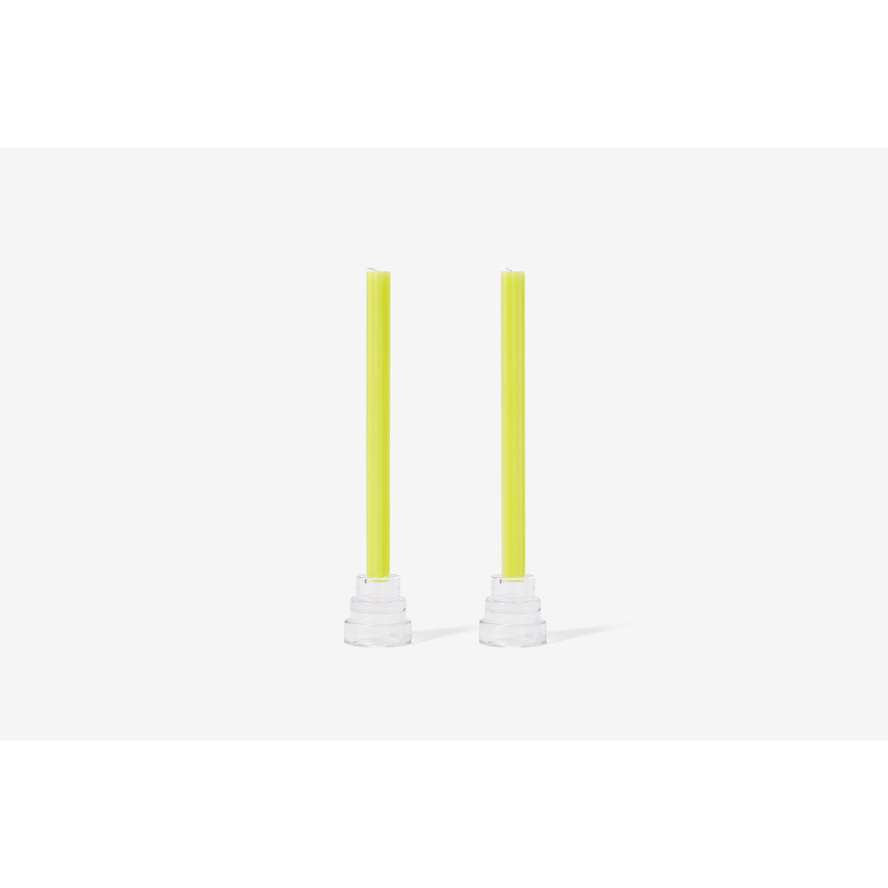 Dusen Dusen Yellow Taper Candle Duo