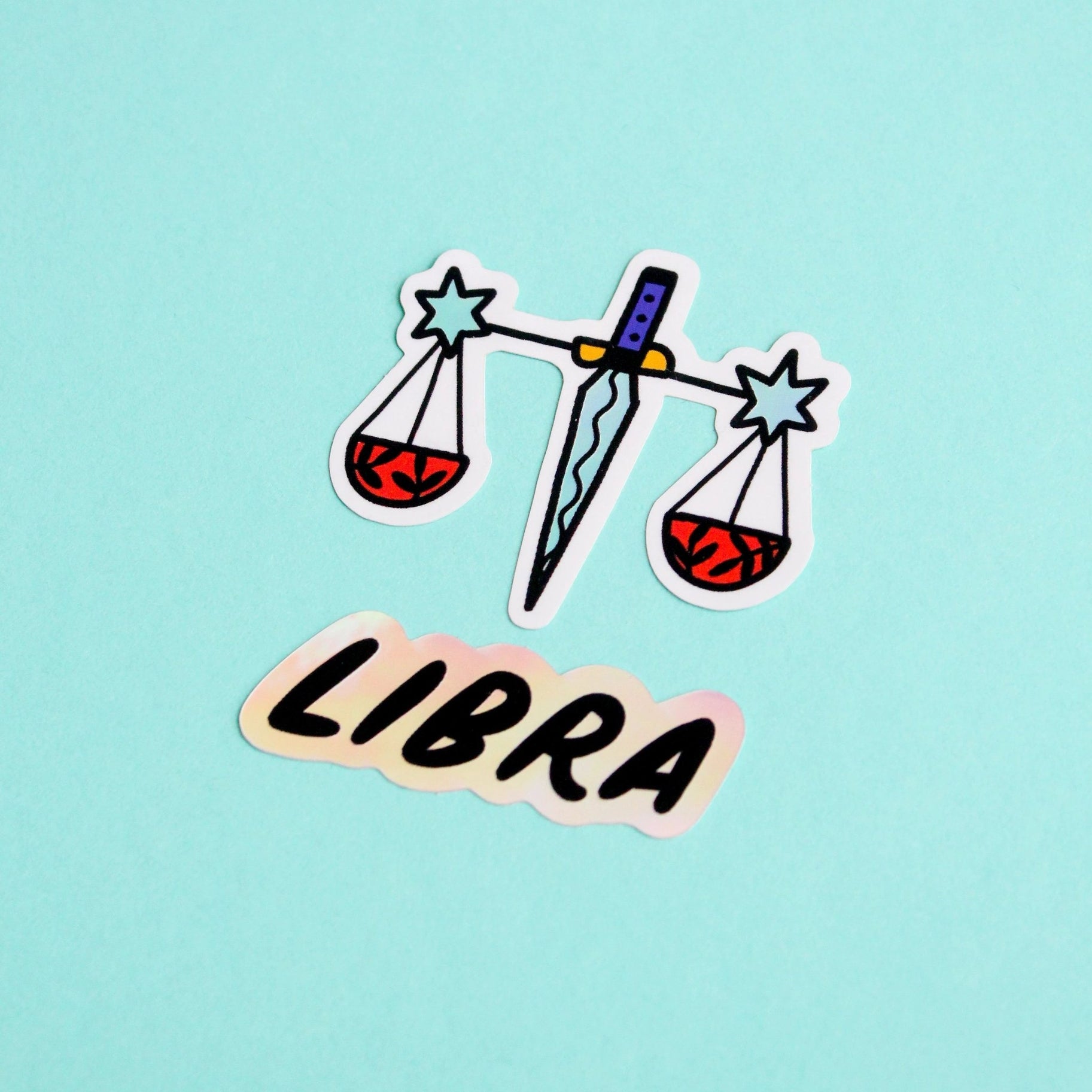 Libra Horoscope Sticker