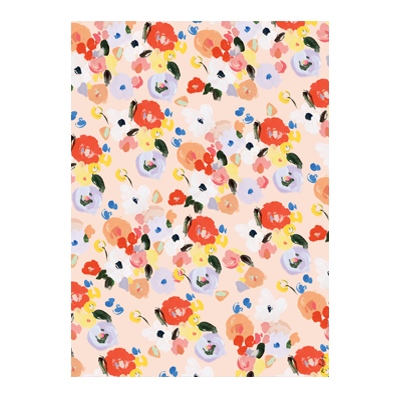 Charlie Floral Gift Wrap