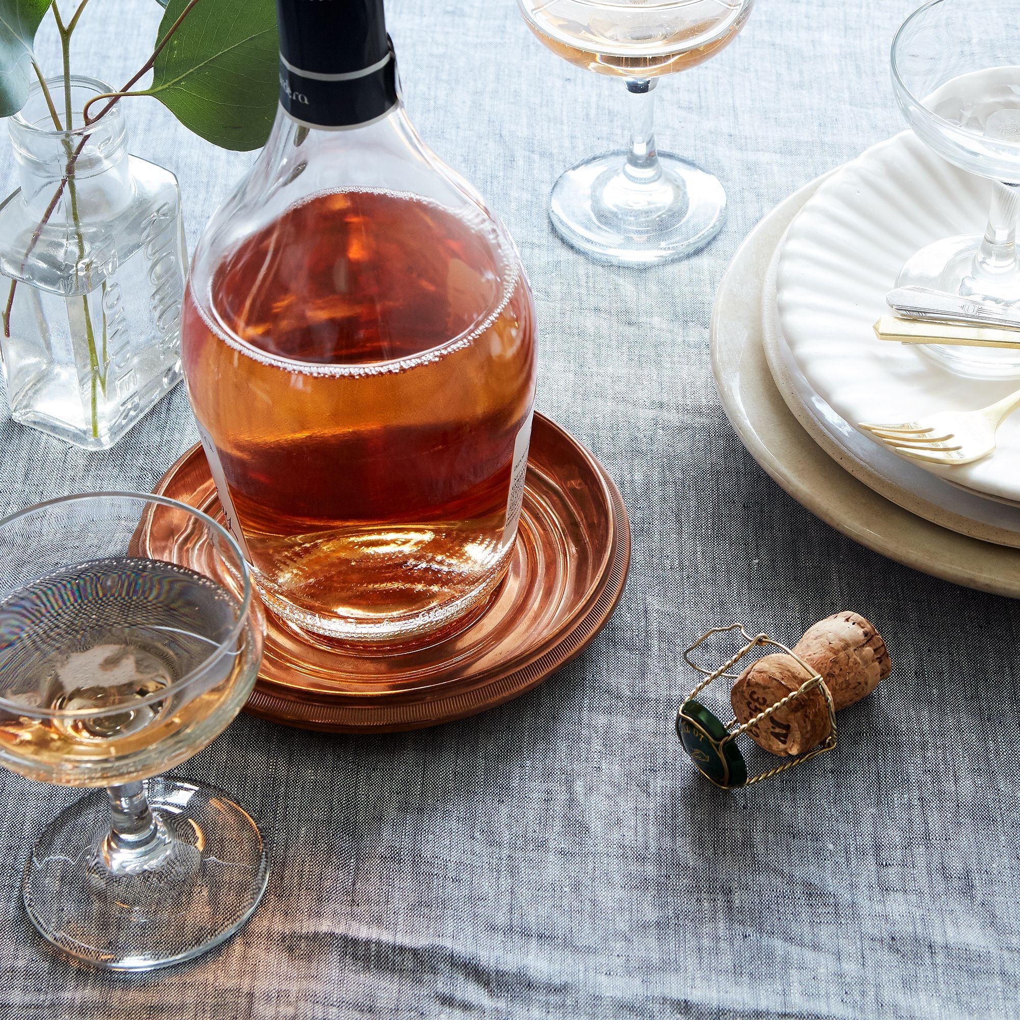 Coin-Edged Bottle Coaster