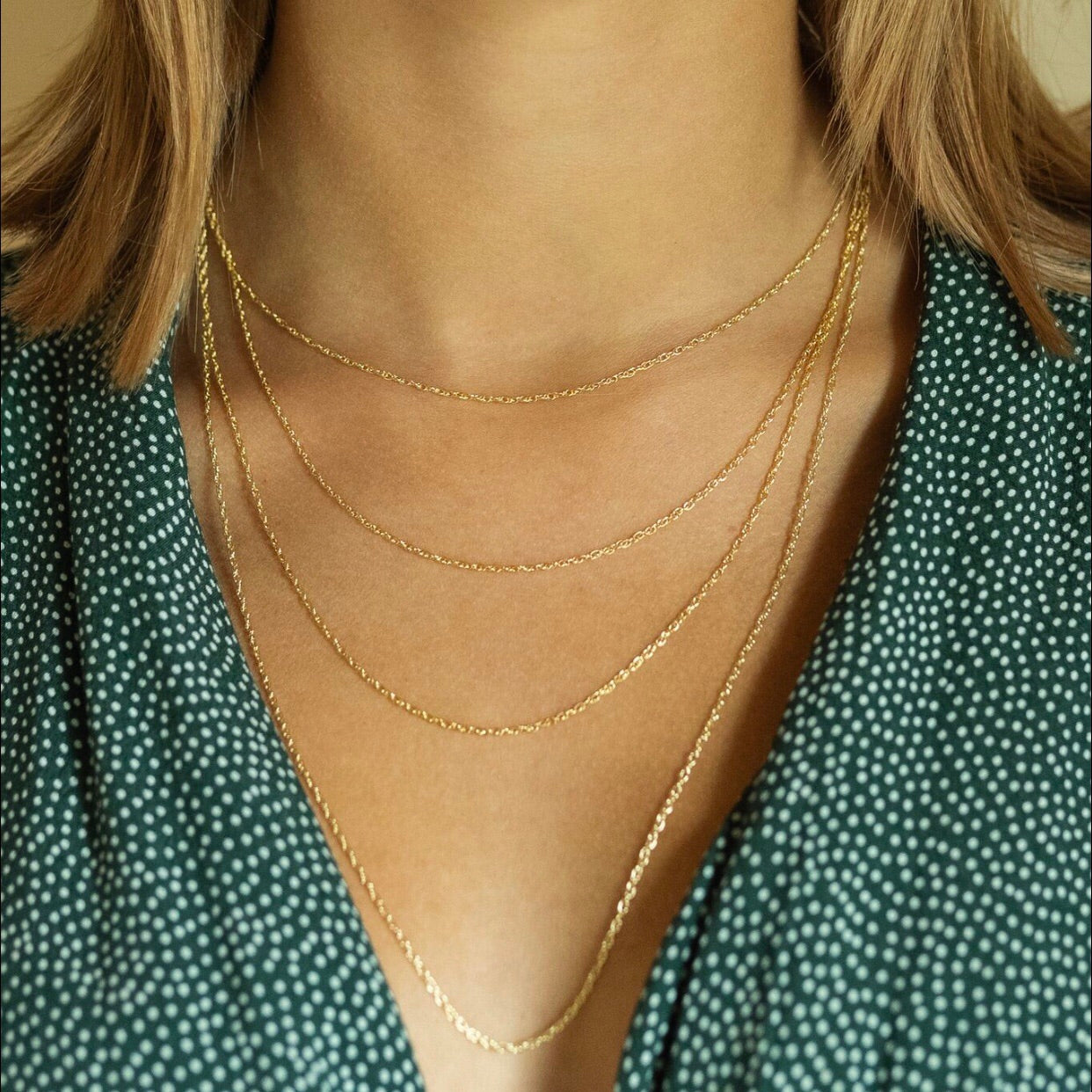 Layering Chain in 14kt Gold Fill 1.3mm