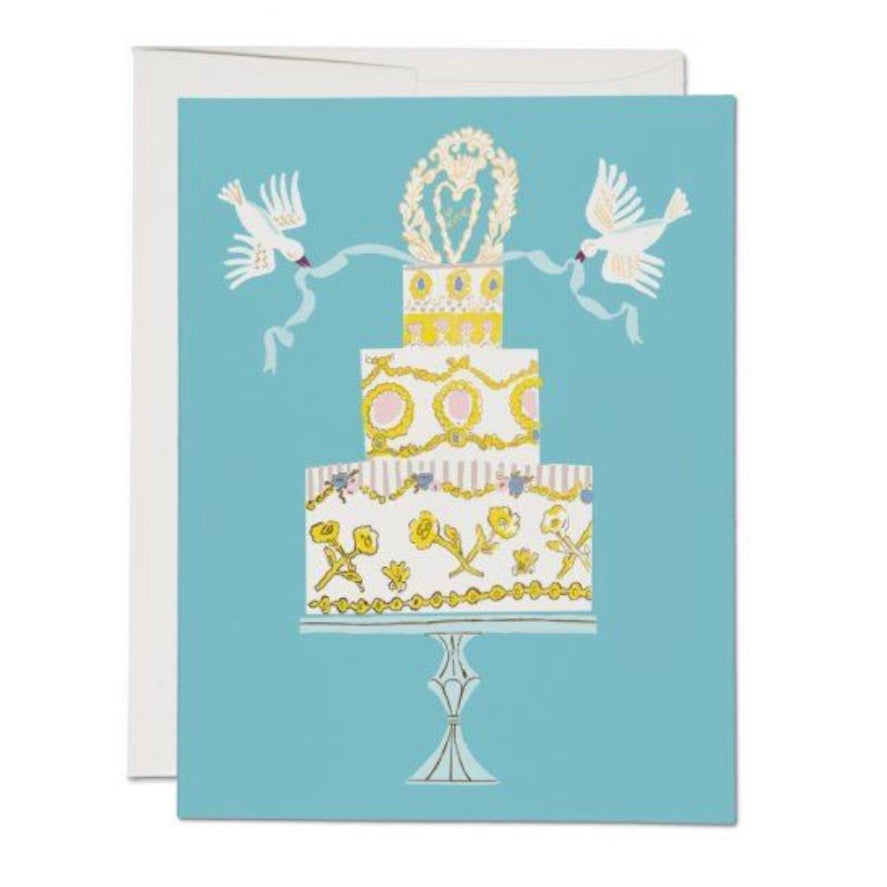 Love Wedding Cake Card