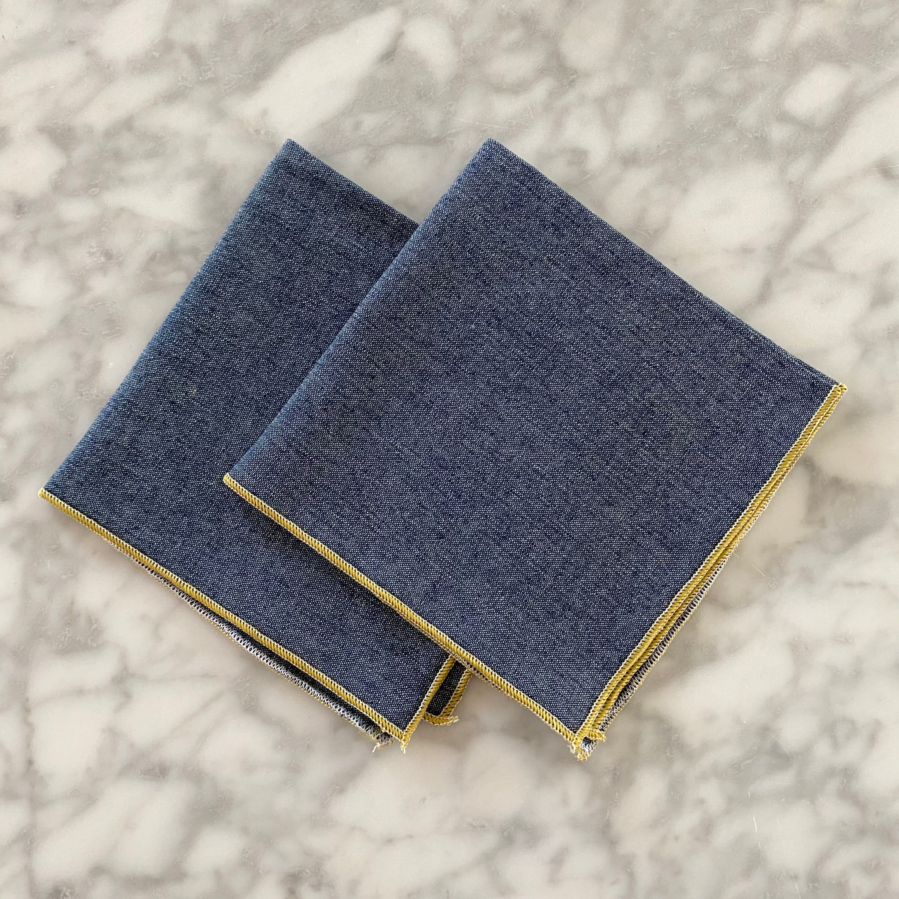 Chambray Cocktail Napkins