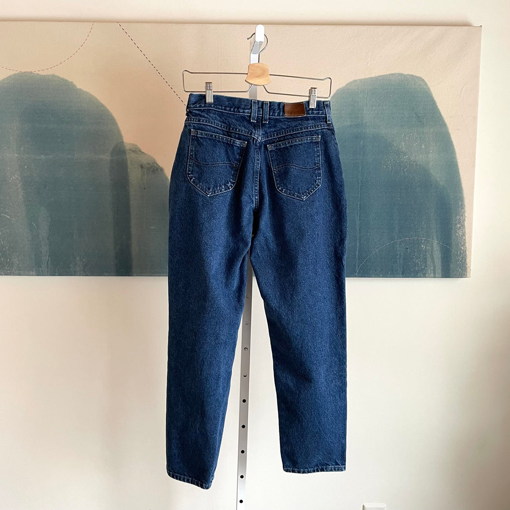 herwinnen Rentmeester Zoek machine optimalisatie Vintage 90s Lee Dark Wash High Waisted Denim Jeans | J'adore Beddor –  GOLDEN RULE GALLERY