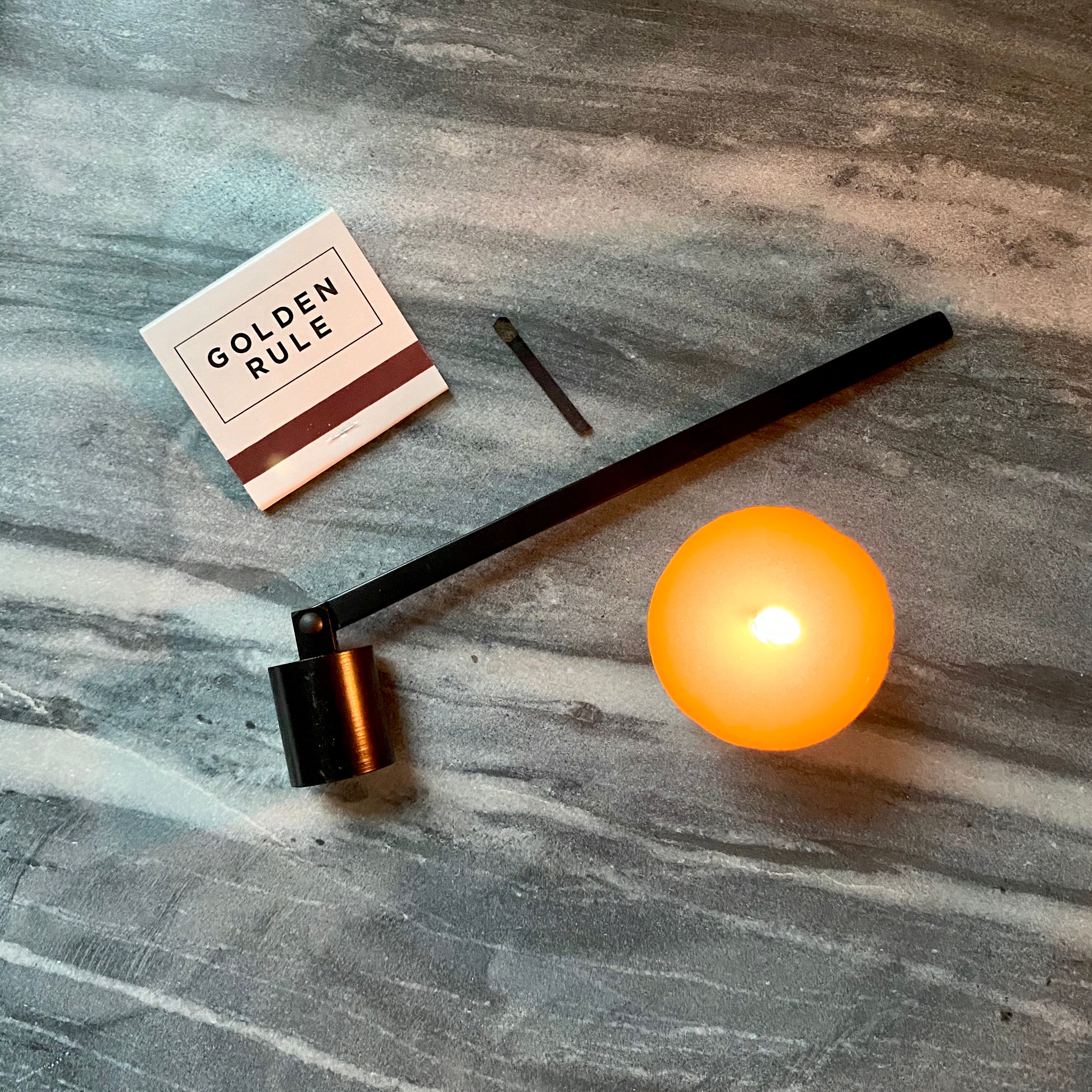 Matte Black Candle Snuffer