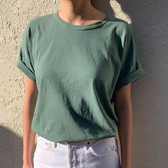 Her Tee in Moss