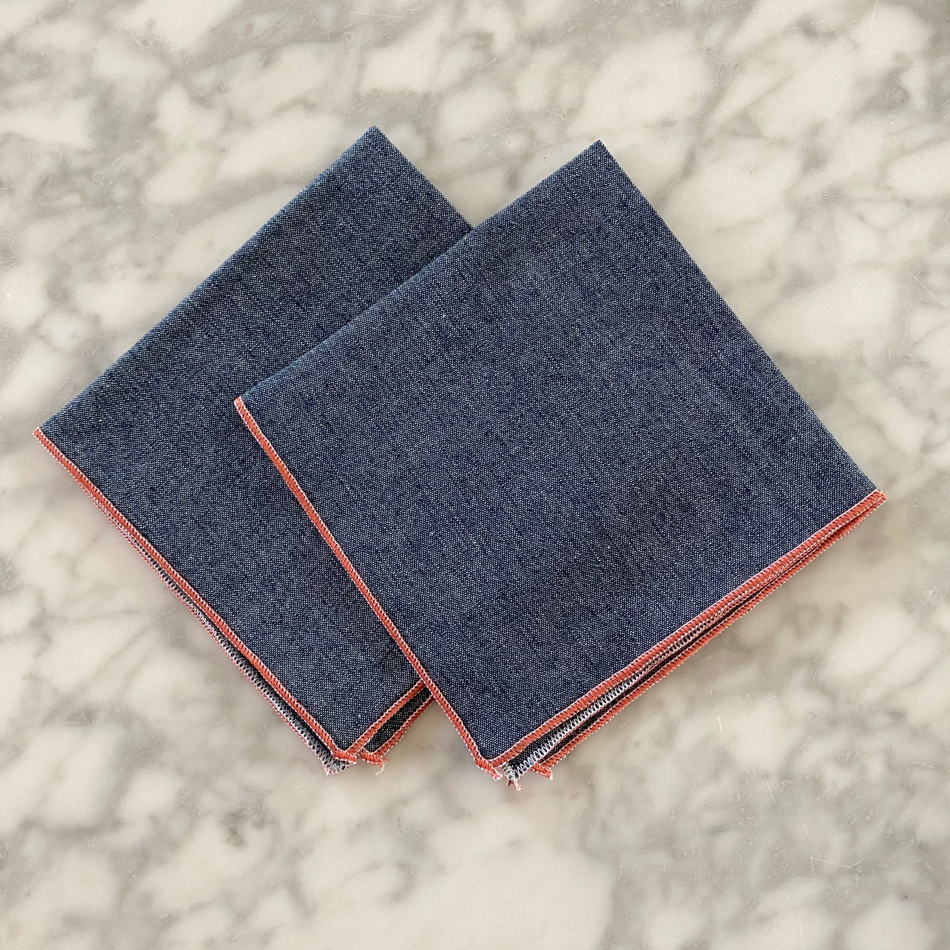 Chambray Cocktail Napkins