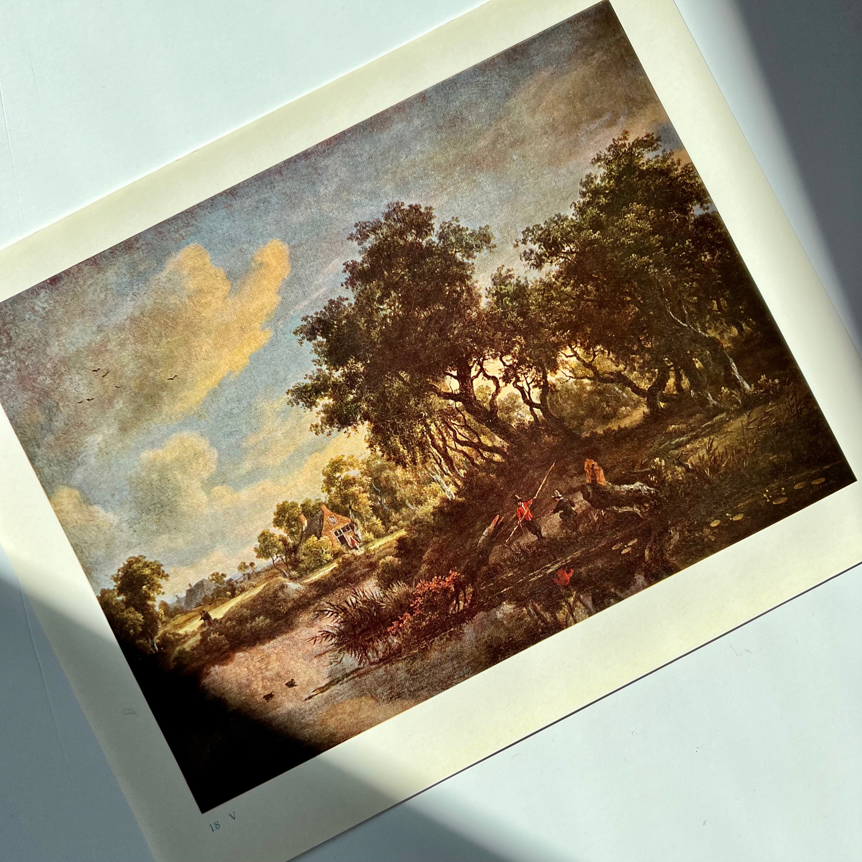 Assorted Vintage Classical Landscape Mid-Century Art Prints