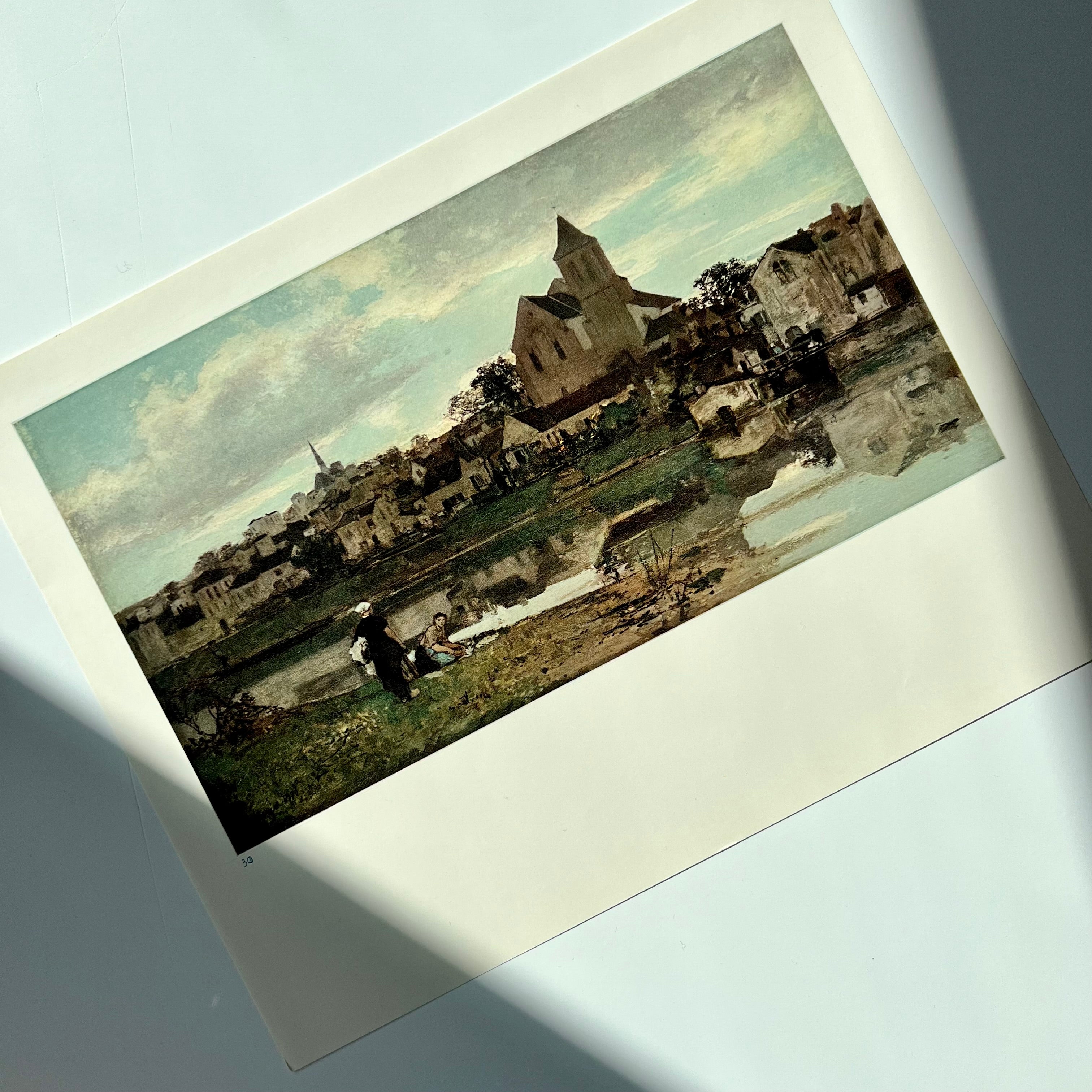 Assorted Vintage Classical Landscape Mid-Century Art Prints