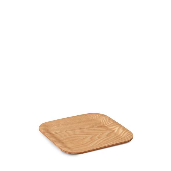 NonSlip Wooden Square Tray