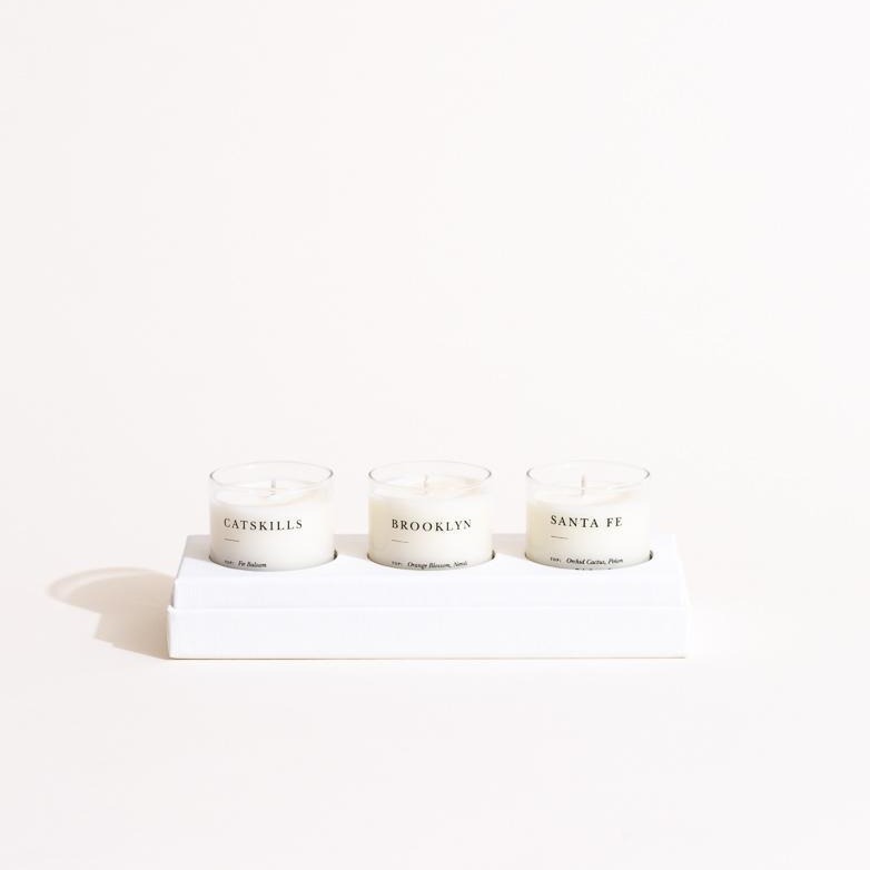 Escapist Votive Set: Earthy + Warm