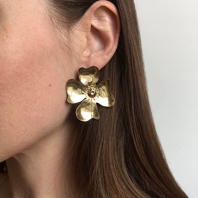 Ann Erickson Rumin Earrings