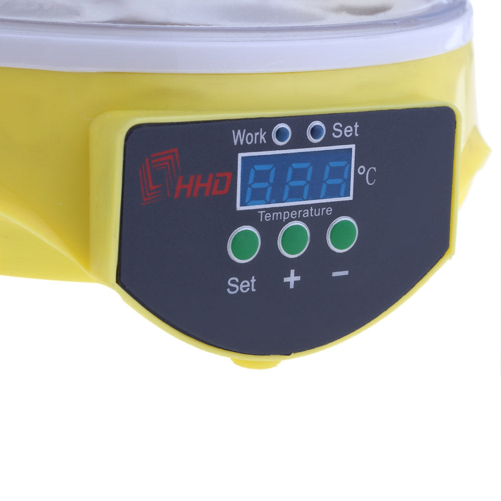 Temperature setting for egg incubator