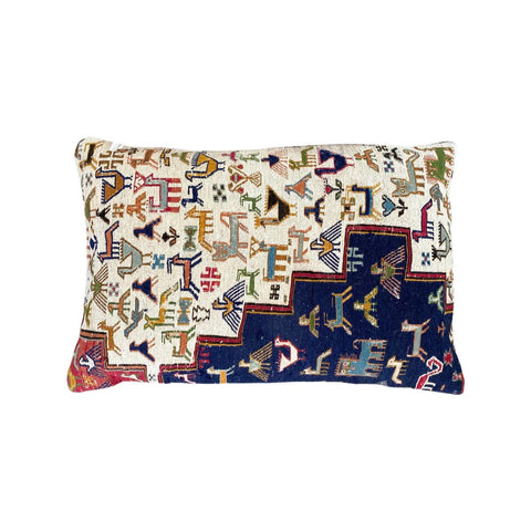 LORENZO LUMBAR KILIM PILLOW (16X24)