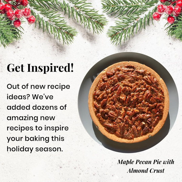 Need inspiration? Piccola Cucina has dozens of delicious recipes featuring our gluten free almond flour pie crust shells, almond flour and italian amaretti macaroon cookies