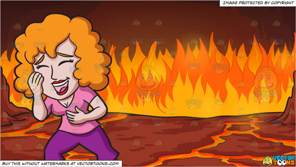 a-woman-laughs-after-hearing-a-funny-joke-and-fires-of-hell-background_grande.jpg