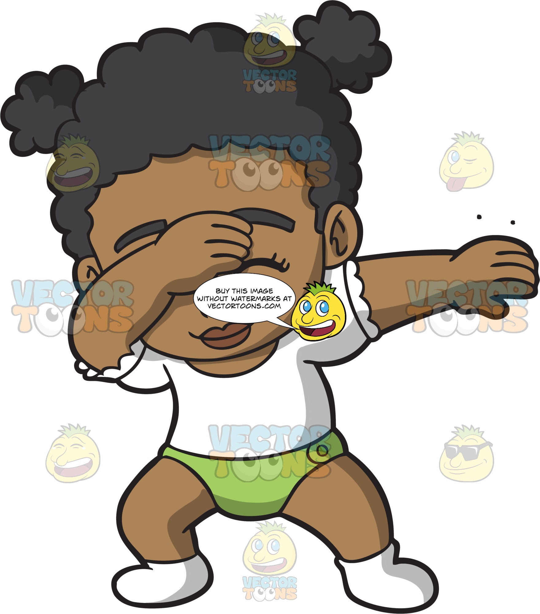 Black Baby Girl Images Clip Art - Get Images Four