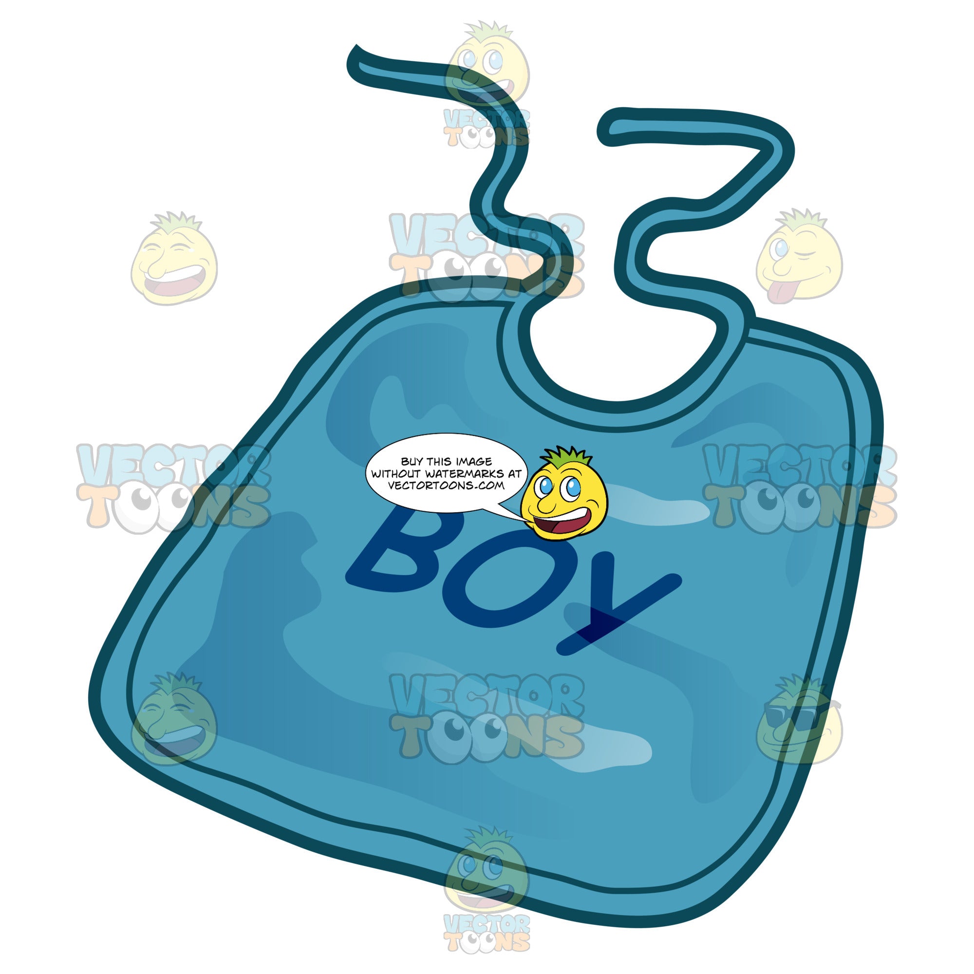 cartoon pictures of baby bibs