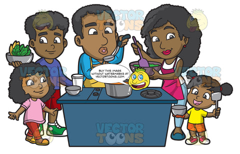 Royalty Free Images ged Family Time Clipart Cartoons By Vectortoons