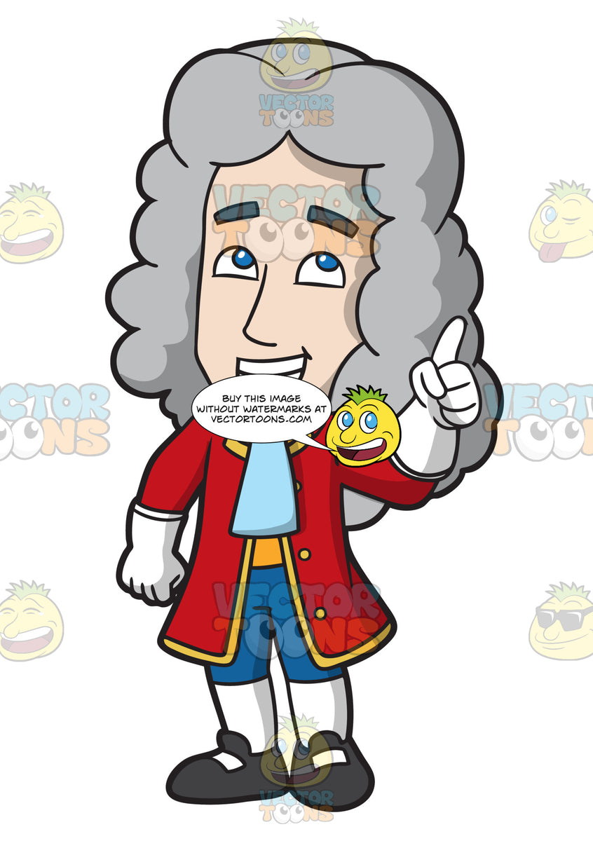 isaac newton drawing