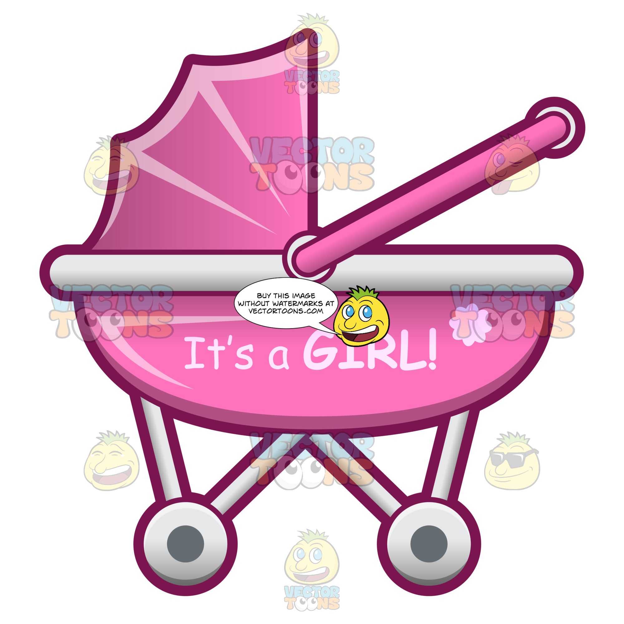 baby girl trolley