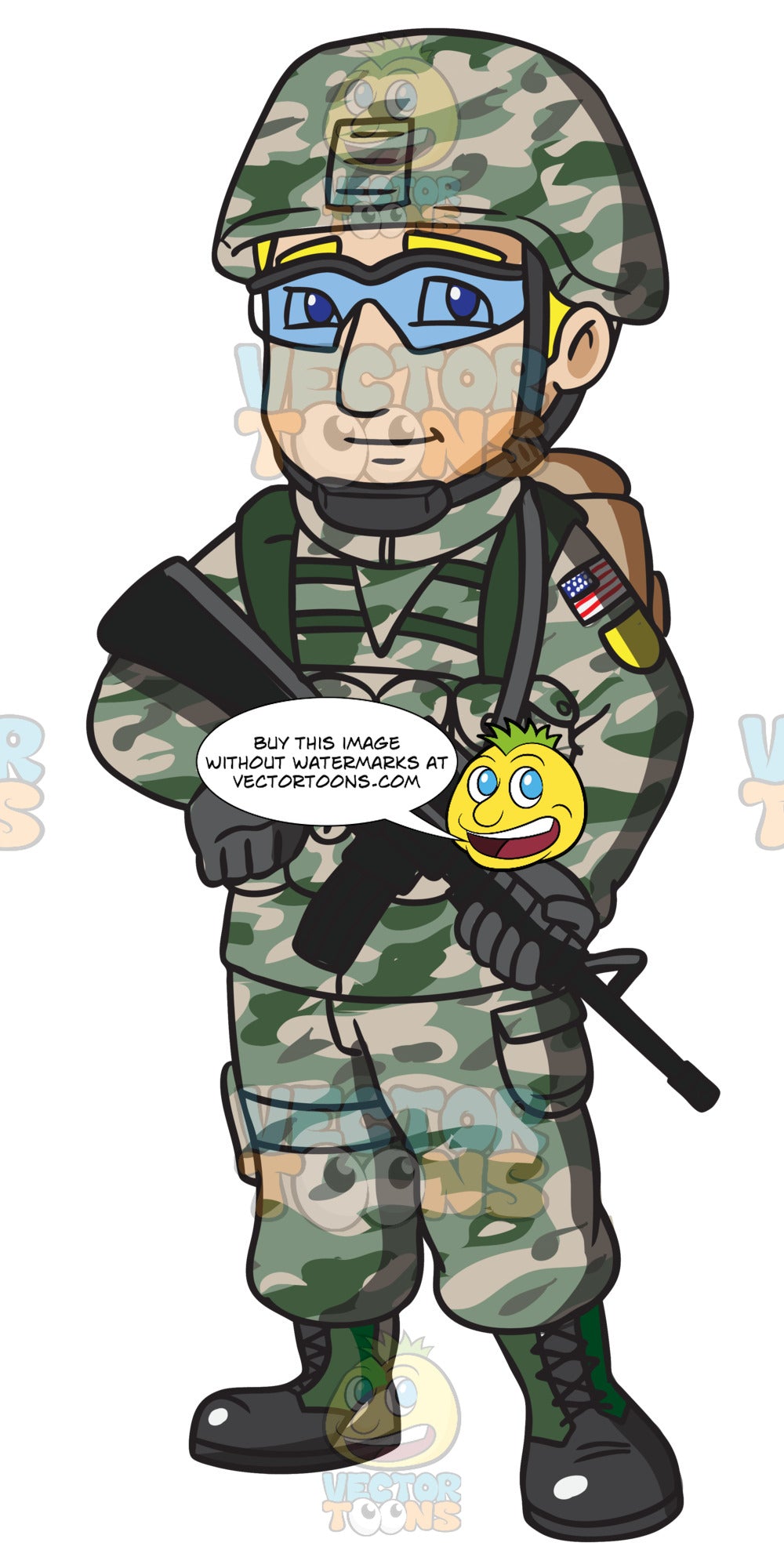 A Us Army Infantry Soldier In Uniform Clipart Cartoons By Vectortoons Find & download free graphic resources for soldier cartoon. a us army infantry soldier in uniform clipart cartoons by vectortoons