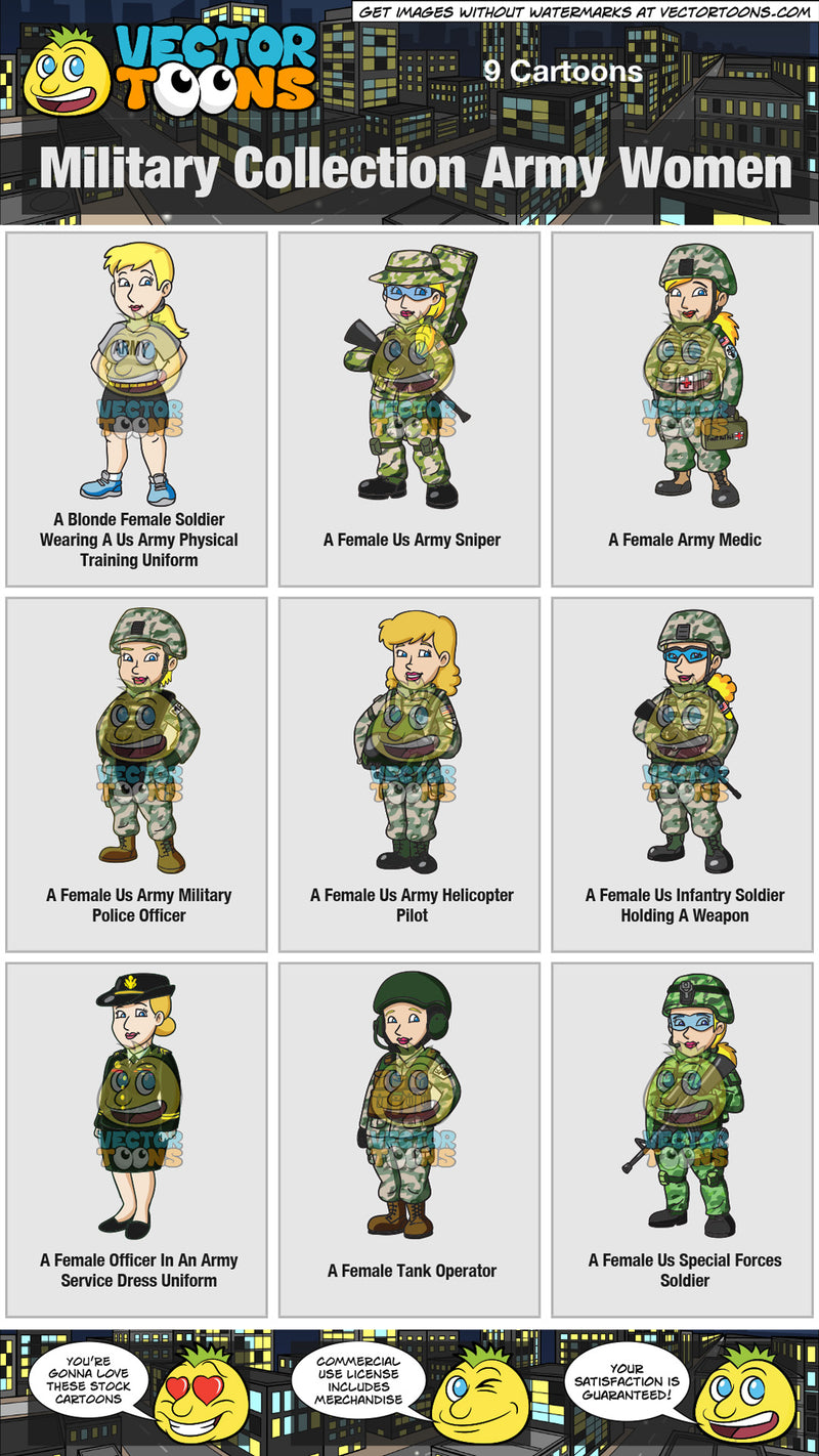 military clipart collection