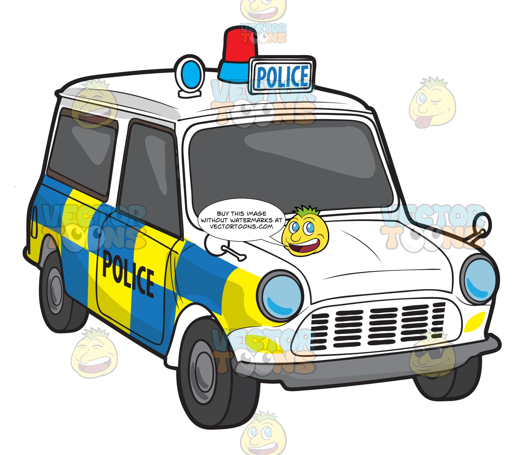 british police car toy