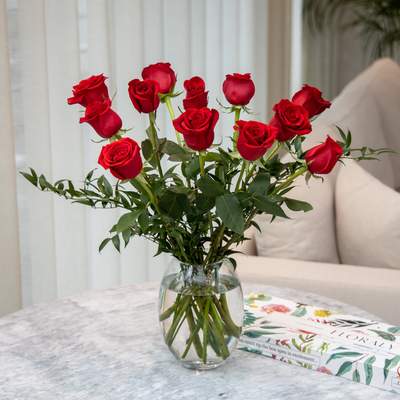 Dozen Red Roses - Floraly Australia