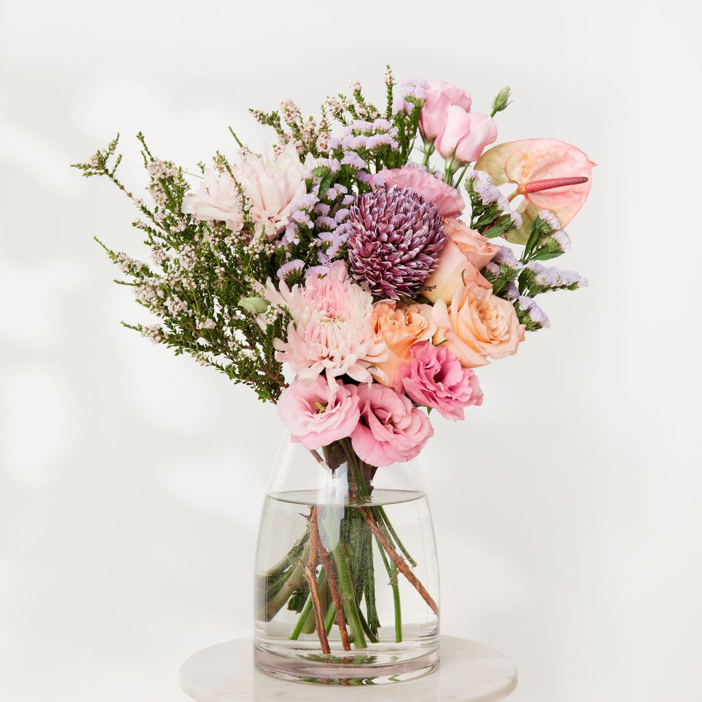 bouquet of fresh flowers in a vase