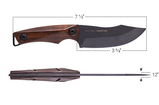 Bad Boy Hunter Measurements