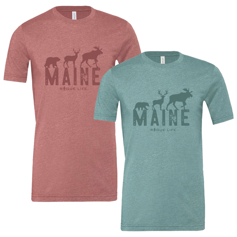 Into the Woods Maine Shirt