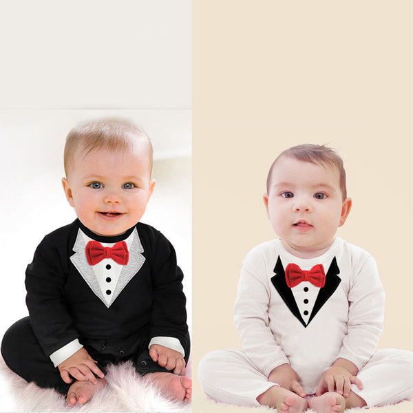 baby boy tuxedo onesie