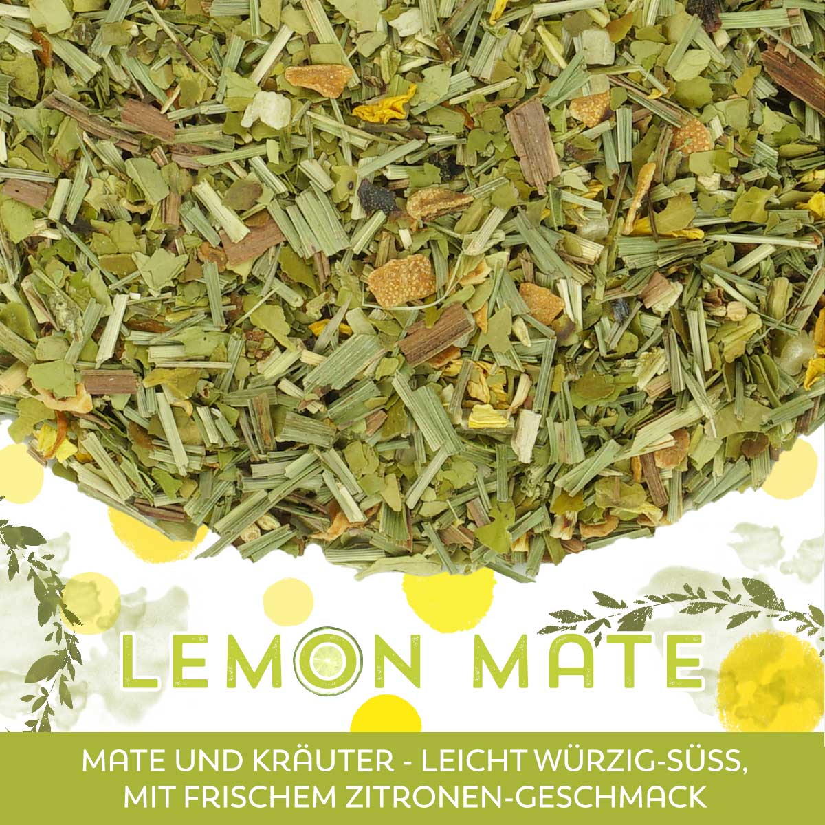 No. 5232 Mate-/Kräuterteemischung Lemon Mate