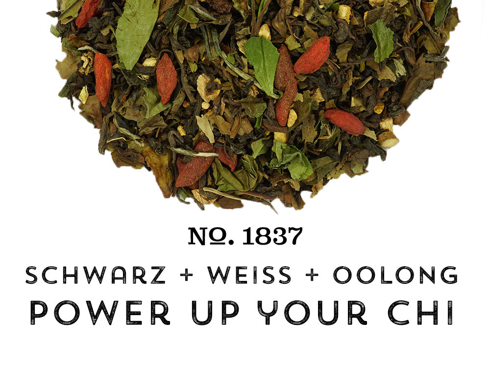 No. 1837 Schwarz-weiß-Oolong Power Up your Chi