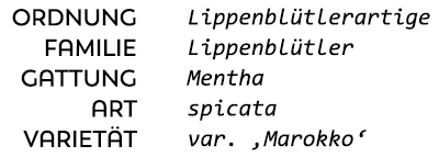 Systematik der botanischen Nomenklatur